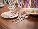 handrong 20pcs Natural Burlap Lace Silverware Napkin Holder Knife Fork Cutlery Pouch 4 x 8 inch Tableware Utensils Bag for Rustic Wedding Party Bridal Baby Shower Christmas Favor Decorations Gifts