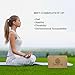 Cork Yoga Blocks 2 Pack - Cork Yoga Block Set with Carrying Bag by Inner Qi