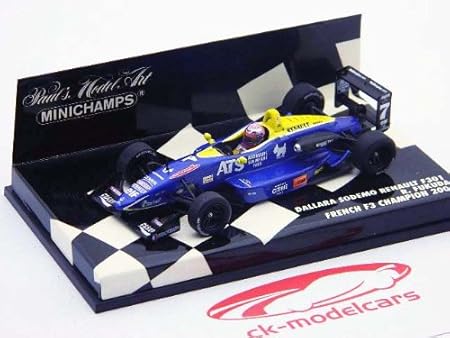 Amazon ミニチャンプス 1 43 ダラーラ ソデモ ルノー F301 No 7 01 フランスf3チャンピオン 福田良 ミニカー ダイキャストカー おもちゃ