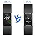 [6 Pack] PEYOU Compatible for Fitbit Charge 2 Screen Protector, [Full Coverage] [Anti-Bubble] HD Clear Premium Film Screen Protector Compatible for Fitbit Charge 2 Smartwatch
