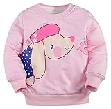 Fiream Girls Crewneck Long Sleeve Fleece Thick sweatshirt