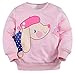 Fiream Girls Crewneck Long Sleeve Fleece Thick sweatshirt