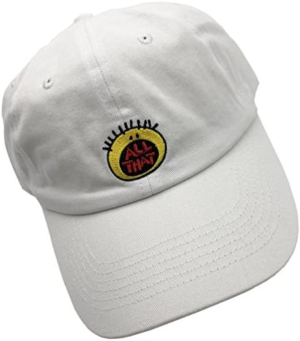 xiezhongxing Dad Hats Baseball Cap Embroidered Adjustable Snapback Cotton Unisex White