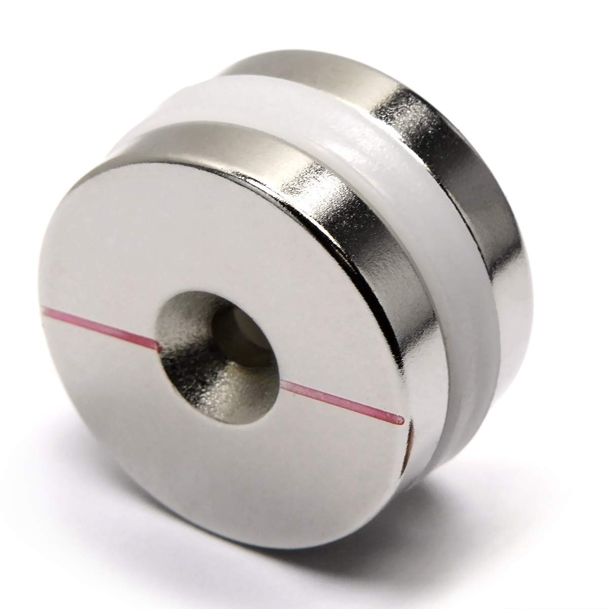 2 Pieces of CMS Magnetics Neodymium Magnets Dia 1.26" x 1/4" Grade N52