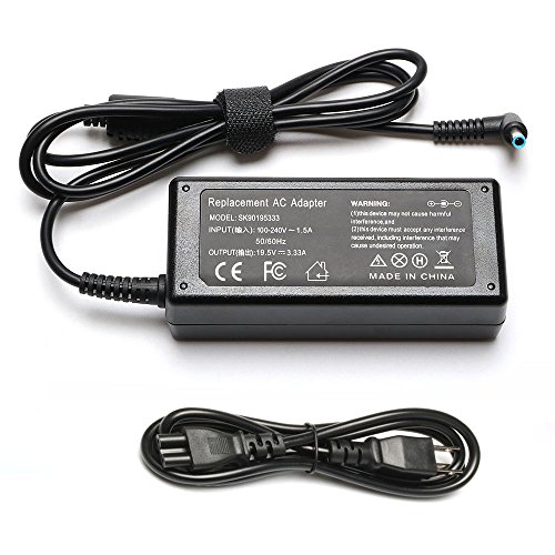 65W Laptop AC Adapter Battery Charger for HP Spectre X360 Envy X360,Chromebook 11 G3 G4 G5 EE Chromebook 14 Pavilion 15 Series 14-q039wm 15-f023wm 15-f059wm Power Supply Cord