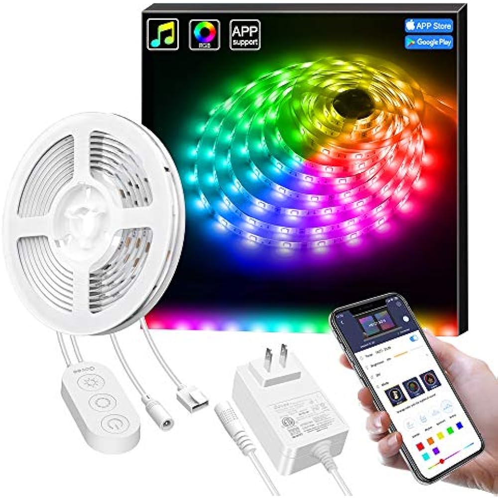 Phone Controlled Lights Iphone and Android Phone Controlled LED Light