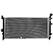 Auto Shack RK1002 Aluminum Radiator