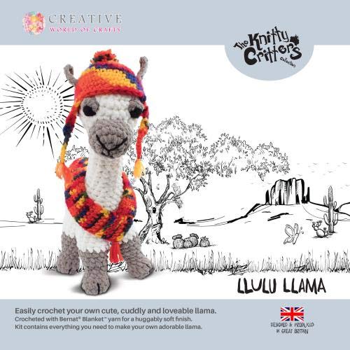 Knitty Critters Animal Collection, Llulu Llama