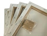 Lot 4 Blank Artist Canvas 5x7