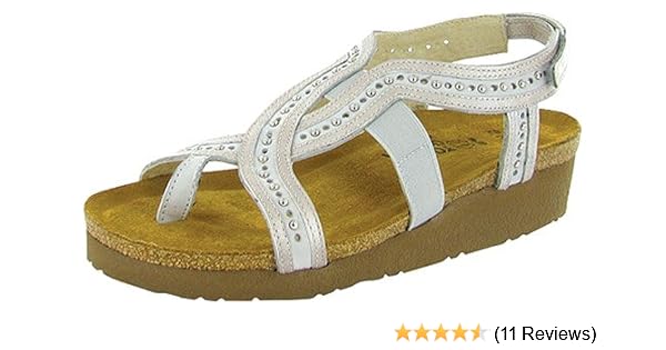 naot white sandals