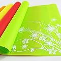 Kuke Multipurpose Printing Design Silicone Pot Holder Waterproof Baking Mat Non Stick Placemat