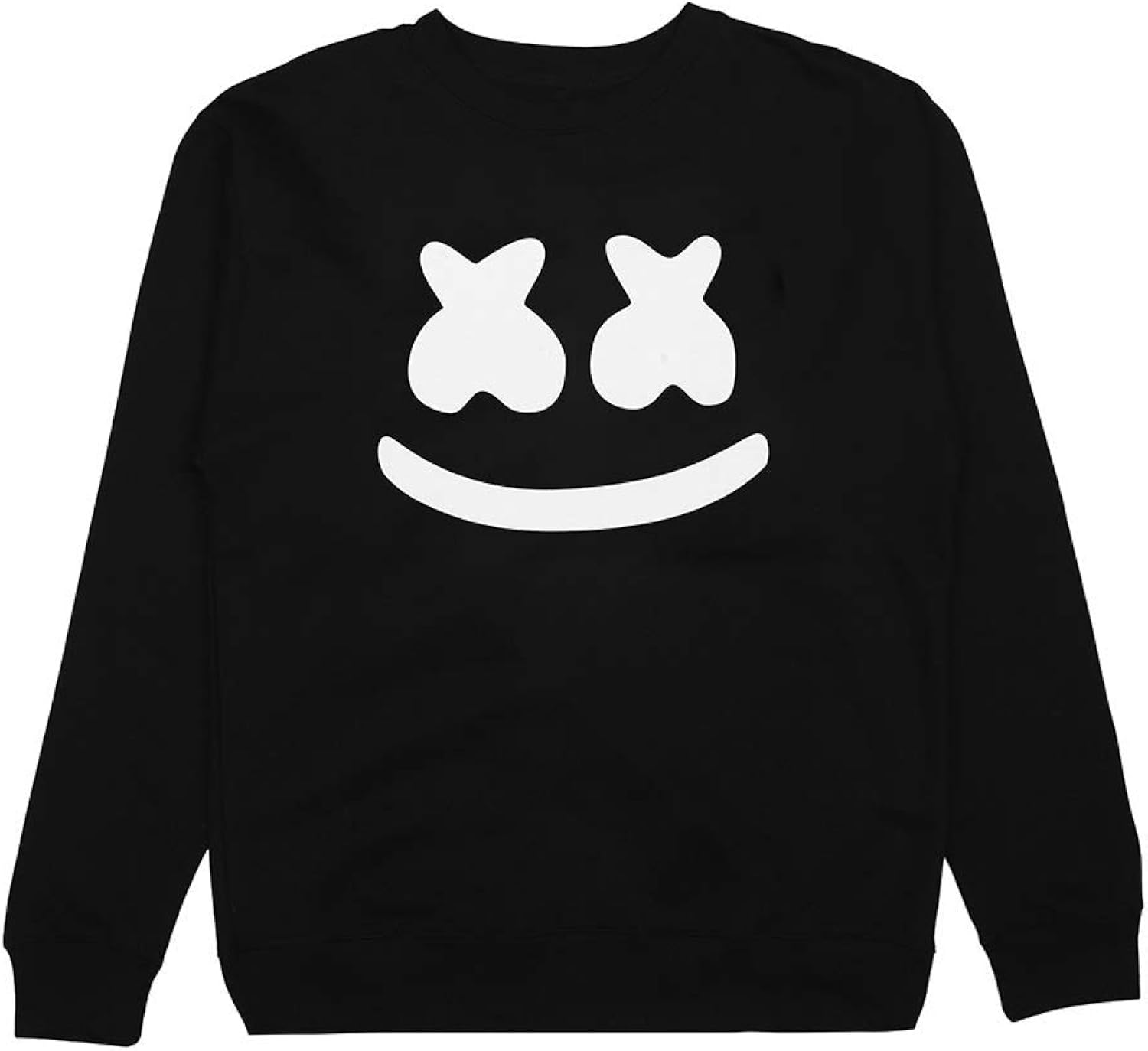 Marshmello Authentic Merchandie Smile Crewneck Sweatshirt Mens