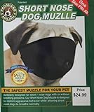 Mesh Dog Muzzle for Short Nose - Flat Faced Dogs, (pug muzzle) one size Fits All