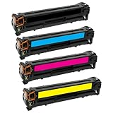 HQ Supplies © Canon 118 Laser Toner Cartridge Set, Canon 118 Black Toner 2662B001AA, Canon 118 Yellow Toner 2659B001AA, Canon 118 Cyan Toner 2661B001AA, Canon 118 Magenta Toner 2660B001AA, Professionally Remanufactured compatible for Canon LBP7200CDN, LBP7660CDN, MF8350CDN, MF8380CDW, MF8580CDW Printers