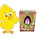 Jofan 12 Pack Chick Hatching Growing Easter Eggs with Chicken Toys Inside for Kids Stocking Stuffers Christmas Easter Gifts Toys