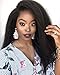 Chantiche Italian Yaki 360 Lace Frontal Wigs for Black Women Pre Plucked Brazilian Remy Full Lace Front Human Hair Wigs with Baby Hair 150 density 14inch Natural Color