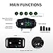 [Newest 2019]Dog Bark Collar-5 Adjustable Sensitivity and Intensity Levels-Dual Anti-Barking Modes-Rechargeable/Rainproof/Reflective -No Barking Control Dog shock Collar for Small Medium Large Dogthumb 2