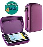 Navitech Purple Premium Travel Hard Carry Case Cover Sleeve For The Vtech Kidibuzz