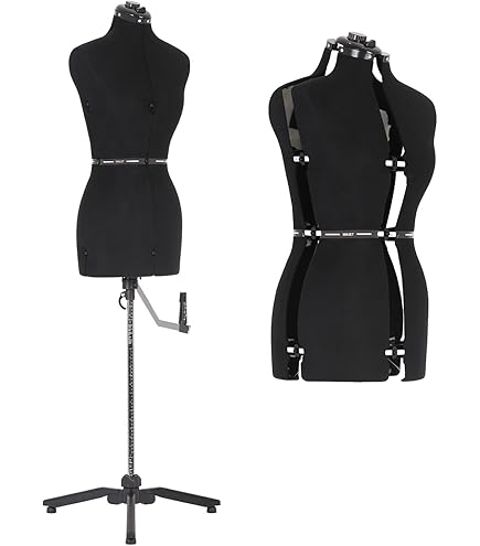 Roxy Display Female Professional Dress Form Size 10 (Collapsible