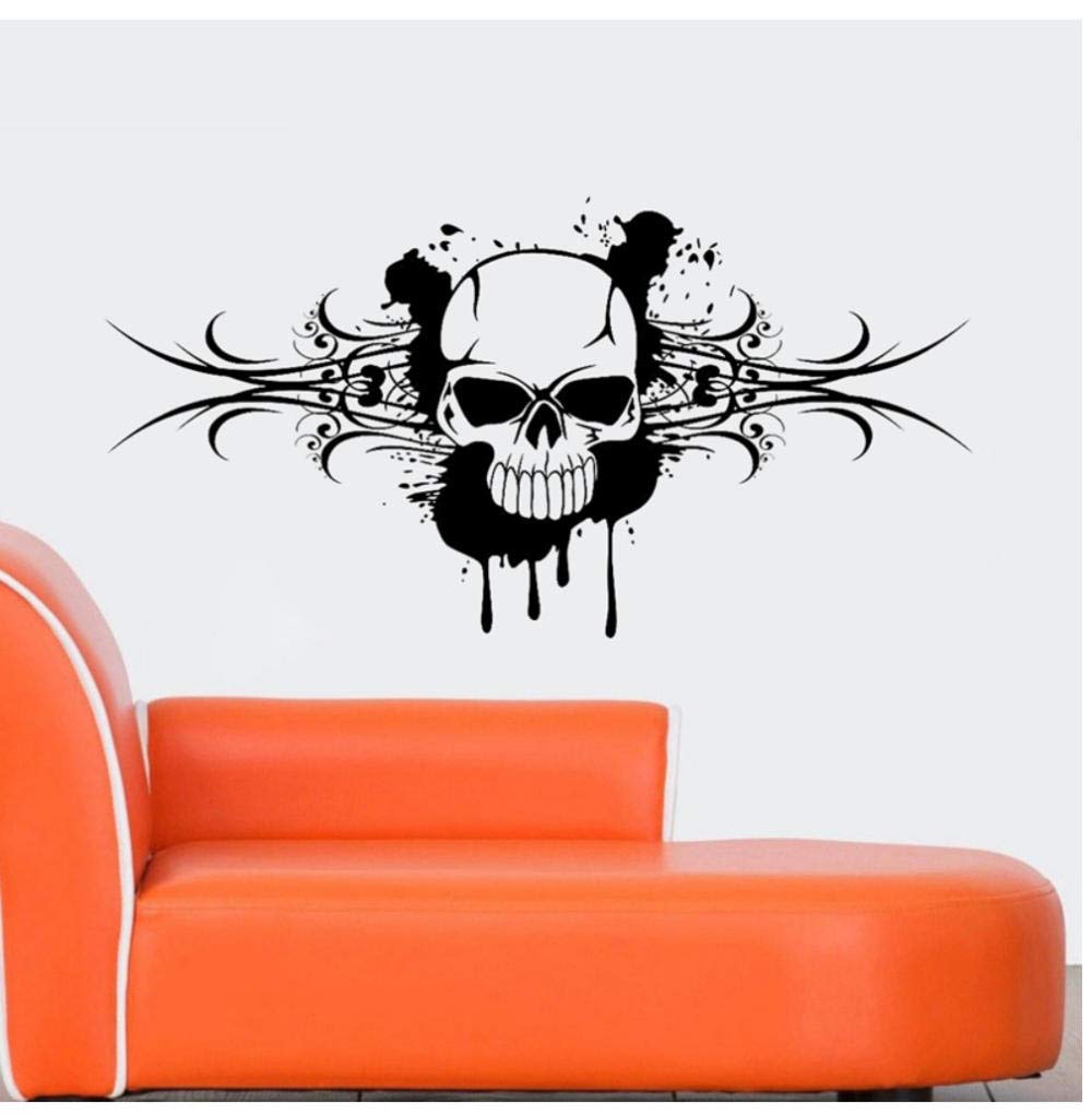 Calcomanía de calavera de Halloween Punk Death Decal Devil Poster ...