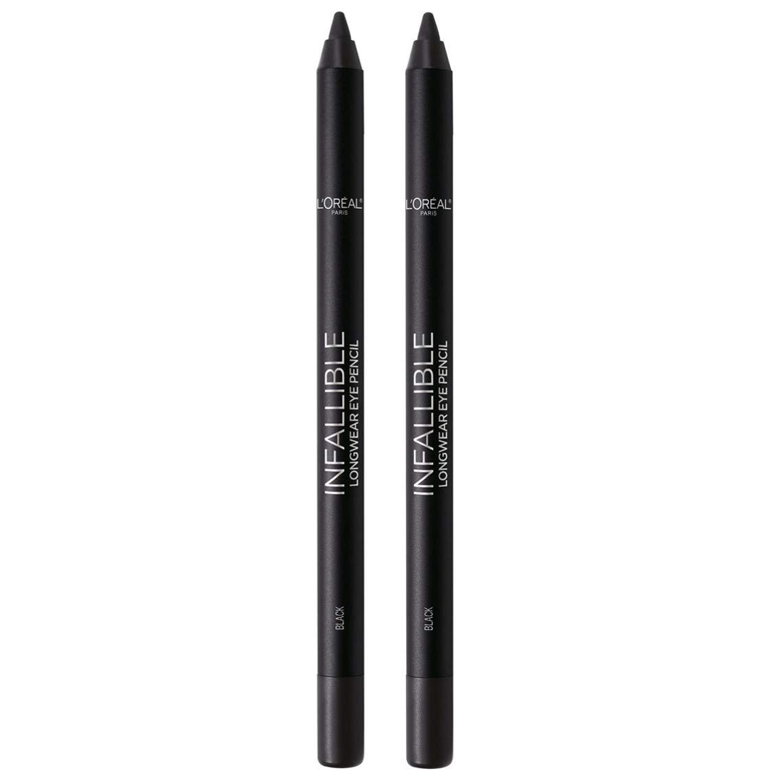 Photo 1 of * only comes with one*
 Paris Makeup Infallible Pro-Last Pencil Eyeliner, Waterproof and Smudge-Resistant, Glides on Easily to Create any Look, Black, 0.042 oz., 2 Count