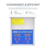 CO-Z-2L-Ultrasonic-Cleaner-with-Digital-Timer-and-Heater-Professional-40kHz-Retainer-Denture-and-Jewelry-Cleaner-Home-Ultrasonic-Cavitation-Machine-for-Glasses-Watches-Electronic-Dental-Tools-More