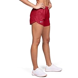Under Armour Women's UA Fly-by 2.0 Shorts XS Red