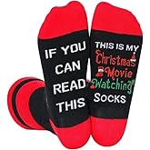 Oniselen Christmas Novelty Socks Colorful Fun Cute Sock Santas Xmas Gifts Stocking Stuffer Within Gift Box