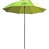 Black Stallion UB200 Core Flame-Resistant Industrial Umbrella, Hi-Vis Yellow/Lime