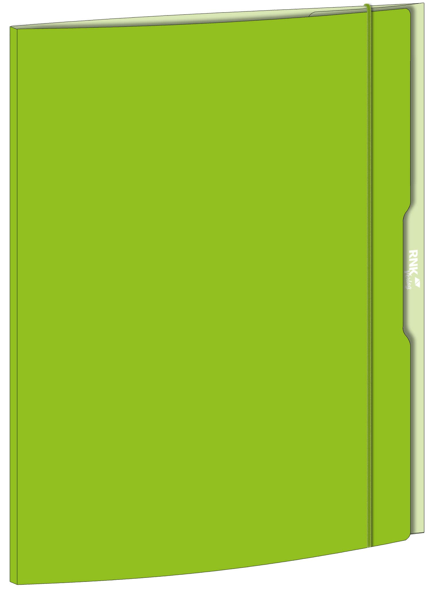 RNK 45337 Portfolio File 310 x 440 mm DIN A3 with Elastic Closure Green