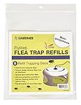 FlyWeb Flea Trap Refills - 5 Pack Discs Glue Board Refills - Fits all Brands of Dome and Round Flea Traps