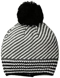 Tommy Hilfiger Gorro de rayas Diagonal de la mujer