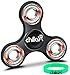 Chillax Fidget Spinner - Tri-Spinner Fidget Toy for Anxiety and ADHD (Black)