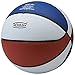 Tachikara SGB-7RC Rubber Basketball (Regulation Size, Red, White & Blue)
