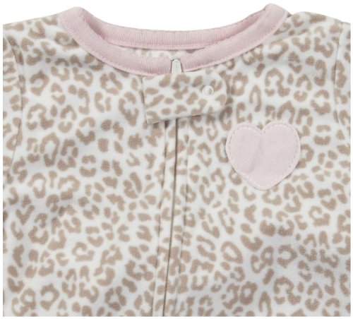 Carter's L/S Footed Blanket Sleeper - Leopard- 5