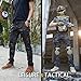 IDOGEAR GL Tactical Pants camo Combat Pants for Airsoft Military Hunting Paintball Outdoor Sports Slim Fit Style (camo Black, X-Large(36W/33L))