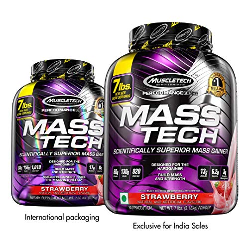 1 MuscleTech+Weight+Gainer+Protein+Strawberry