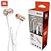 JBL Harman T290 Pure Bass Sound Sports Earbuds Wired 3,5mm Headphons - Rose Gold