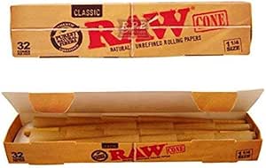 RAW Classic Cones King Size, Pre-rolled With RAW-Tip, 32 Cones Per Pa, 9,95 - Foto 7