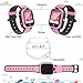 4G Kids Smartwatch, Child GPS Tracker Watch with SOS/Video Chat/2-way Call/Bluetooth/WiFi/Flashlight, Waterproof Phone Watch for Girl Birthday Gift(Pink)