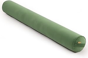 Ailuteie Cuddle Pillow – Body Pillow for Adults, Long Bolster Pillow for Bed, Soft & Supportive for Restful Sleep,47 x 7.87 Inches,Olive Green