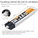 4pcs 230mAh HV 1S Lipo Battery 30C 3.8V for Tiny Whoop Blade Inductrix Micro JST Connector