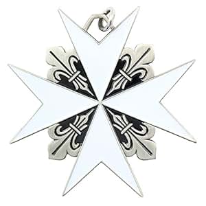 MALTESE CROSS MALTA KNIGHTS CHRISTIAN PENDANT NECKLACE Jewelry