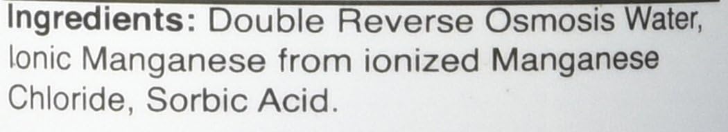 Good State Liquid Ionic Manganese (96 servings at 2 mg elemental, plus 2 mg fulvic acid - 8 fl oz): Health & Personal Care