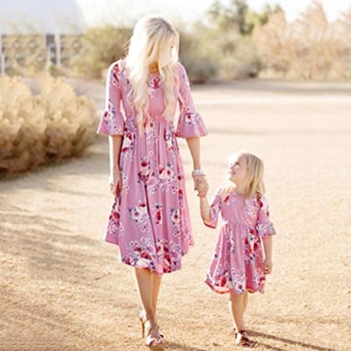 Famille De Manches à Plage Fille Bébé Violet Paternité