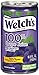 Welch's 100% Juice, Concord Grape, No Sugar Added, 5.5 Ounce On the Go Cans (Pack of 48)