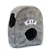 ZippyPaws - Holiday Burrow, Interactive Squeaky Hide and Seek Plush Dog Toy - Spooky Gravestone