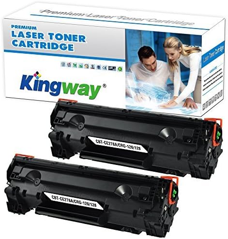 Kingway Compatible Laser Toner Cartridge for HP 78A CE278A Compatible for HP Laserjet Pro P1606dn M1536dnf P1566 P1560 P1600 Printer (2 Pack)