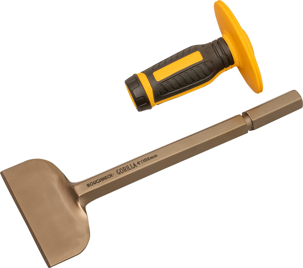 Roughneck® Gorilla ROU31927 Brick Bolster with Non-Slip Hand Guard 102x279mm/4x11