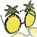 TOMOUNT Pineapple Sunglasses Hawaiian Luau Beach Summer Party